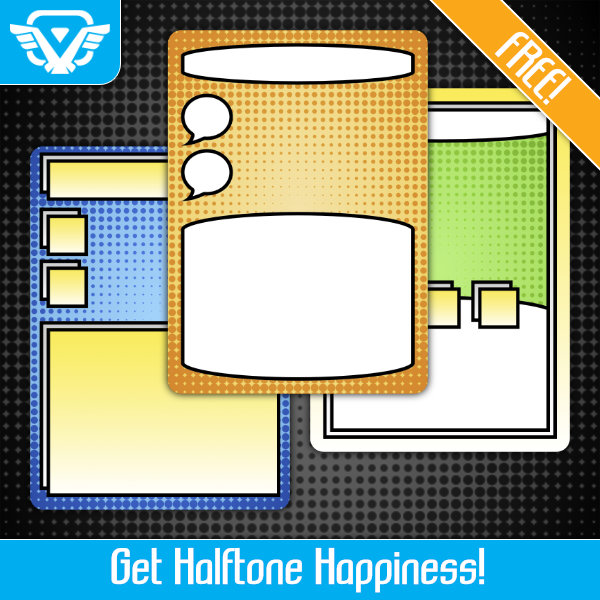 Halftone Happiness Asset